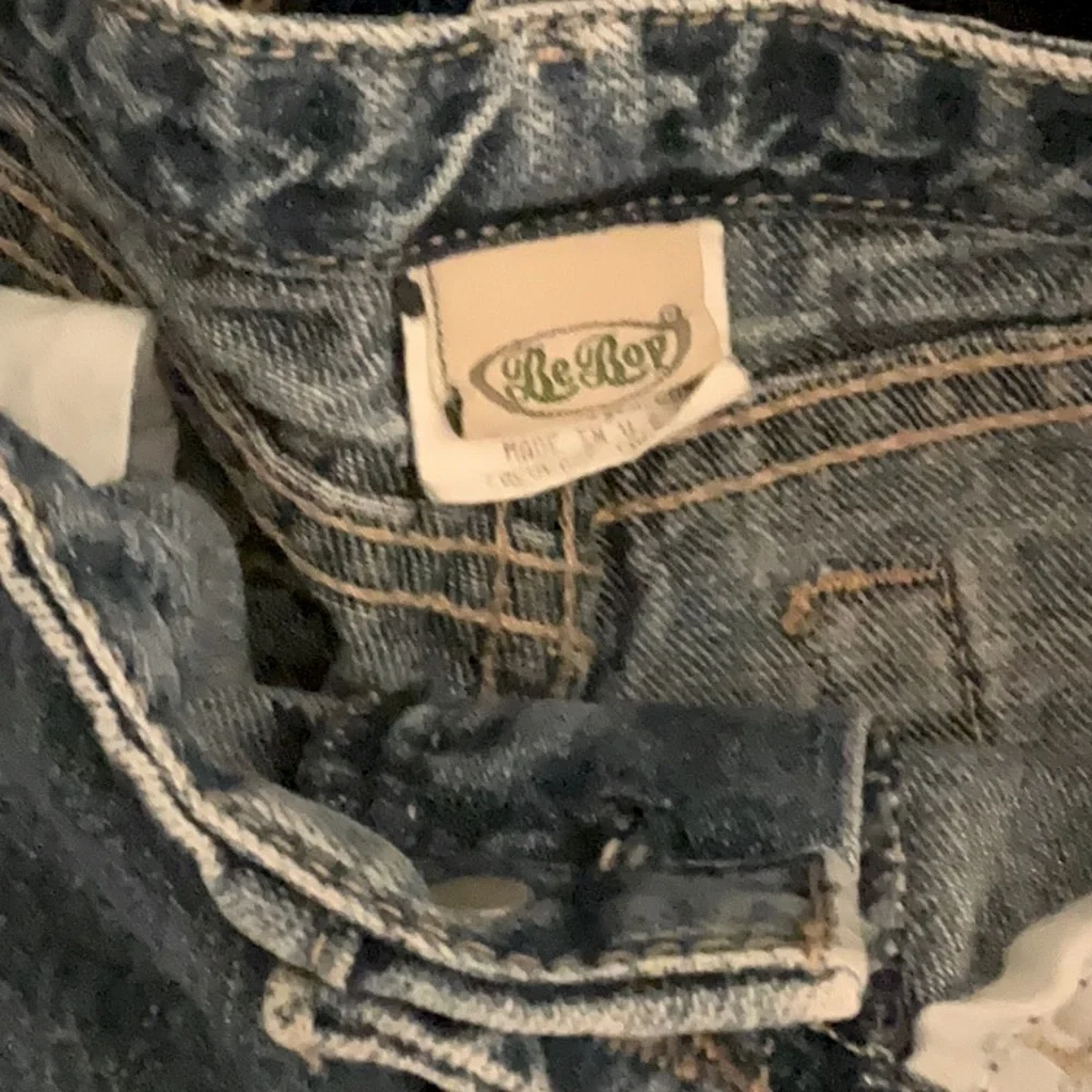 vtg BEBOP sz 12 Girls Blue Jean Shorts Regular Fit 5 Pockets Medium Wash